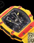 YS Factory Fake Richard Mille RM27-03 Tourbillon Yellow Carbon Fiber