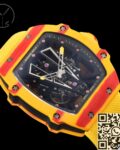 YS Factory Fake Richard Mille RM27-03 Tourbillon Yellow Carbon Fiber