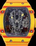 RM Factory Replica Richard Mille RM27-03 Tourbillon Orange Rubber Strap Watch