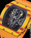 RM Factory Replica Richard Mille RM27-03 Tourbillon Orange Rubber Strap Watch