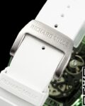 RM Factory Replica Richard Mille RM35-01 Green Crystal White Strap