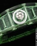 RM Factory Replica Richard Mille RM35-01 Green Crystal White Strap