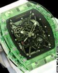 RM Factory Replica Richard Mille RM35-01 Green Crystal