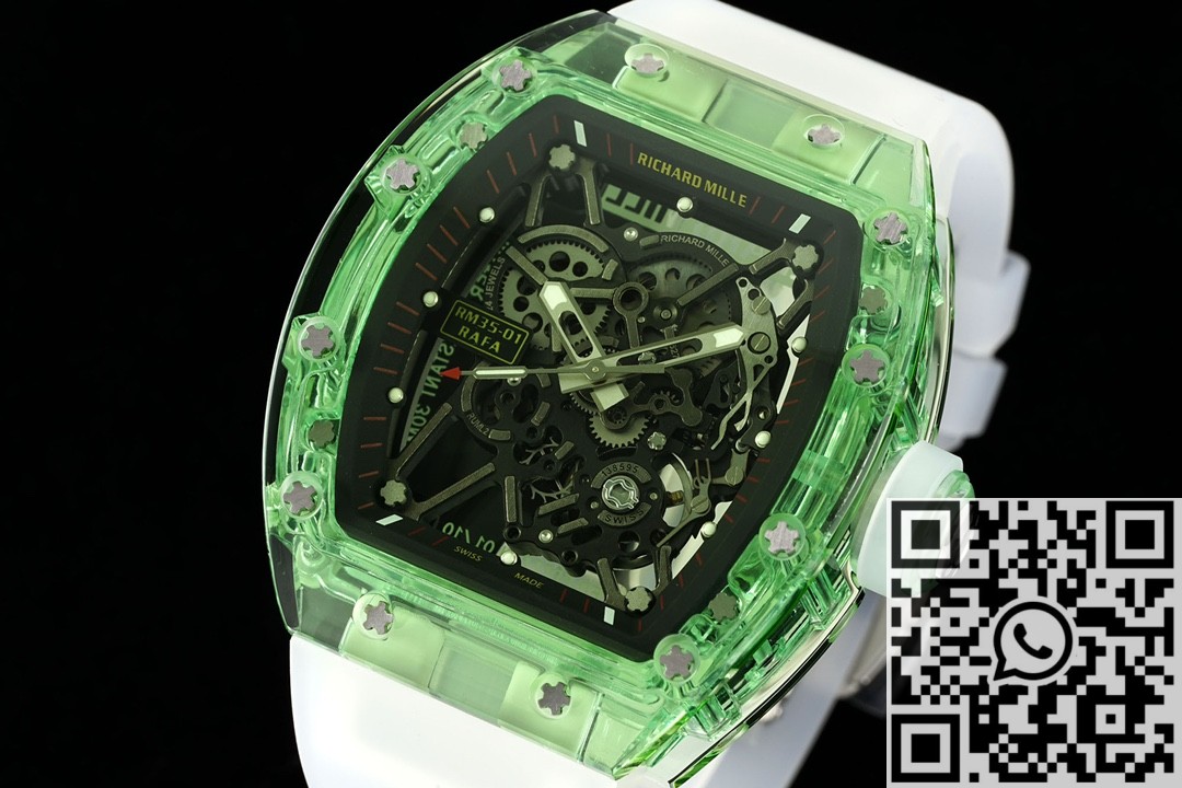 RM Factory Replica Richard Mille RM35-01 Green Crystal
