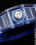 RM Factory Replica Richard Mille RM35-01 Blue Crystal Blue Strap