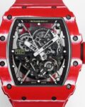 BBR Factory Replica Richard Mille RM35-02 Red Carbon Fiber Case