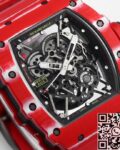 BBR Factory Replica Richard Mille RM35-02 Red Carbon Fiber Case