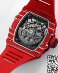 BBR Factory Replica Richard Mille RM35-02 Red Carbon Fiber Case