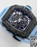 BBR Factory Fake Richard Mille RM35-02 Blue Strap Watches