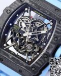 BBR Factory Fake Richard Mille RM35-02 Blue Strap Watches