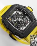 BBR Factory Replica Richard Mille RM35-02 Yellow Strap Watch