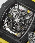 BBR Factory Replica Richard Mille RM35-02 Yellow Strap Watch