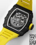 BBR Factory Replica Richard Mille RM35-02 Yellow Strap Watch