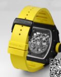 BBR Factory Replica Richard Mille RM35-02 Yellow Strap Watch