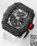 BBR Factory Fake Richard Mille RM35-02 White Strap