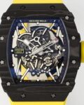 ZF Factory Replica Richard Mille RM35-02 Yellow Strap Watch