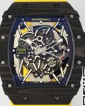 ZF Factory Replica Richard Mille RM35-02 Yellow Strap Watch