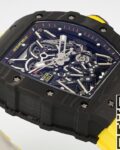 ZF Factory Replica Richard Mille RM35-02 Yellow Strap Watch