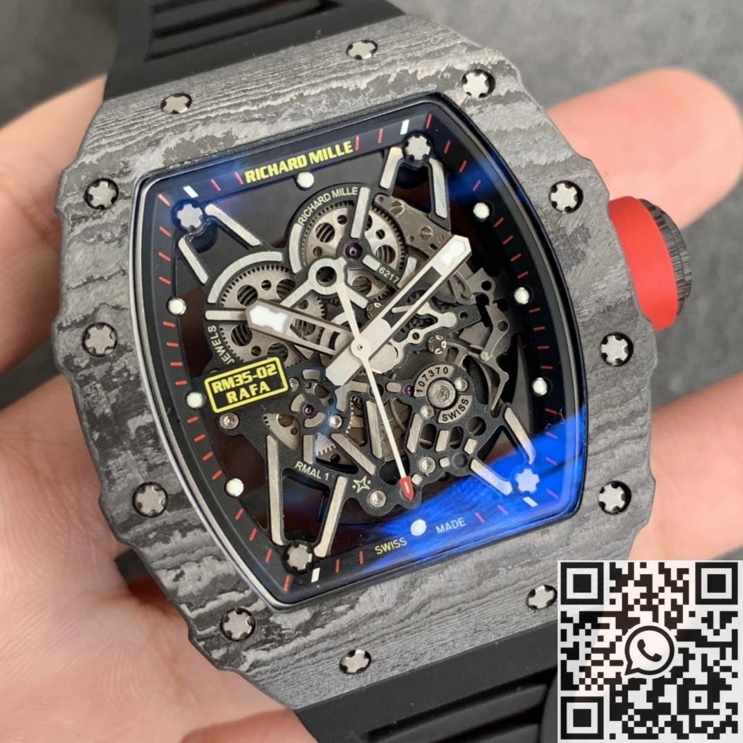 ZF Factory Replica Richard Mille RM35-02 Carbon Fiber Case