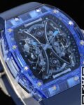 RM Factory Fake Richard Mille RM53-02 Blue Strap Watches