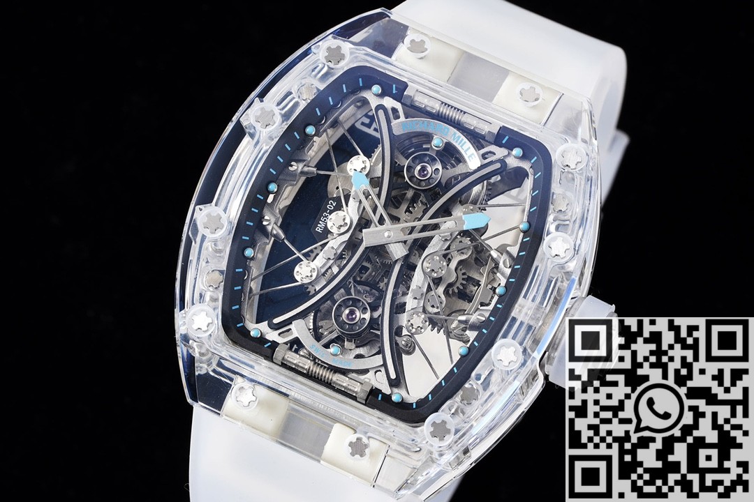 RM Factory Fake Richard Mille RM53-02 Crystal Case Watch