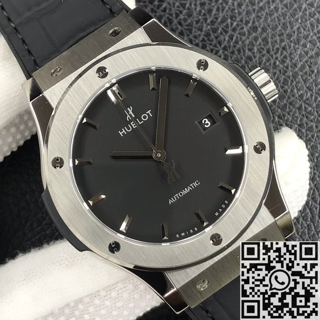 WWF Factory Replica Hublot Classic Fusion 511.NX.1171.LR Black Dial