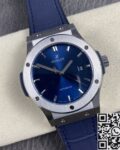 WWF Factory Fake Hublot Classic Fusion 511.NX.7170.LR Blue Dial