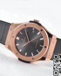 WWF Factory Fake Hublot Classic Fusion 511.OX.7081.LR 18K Gold Grey Dial Watches