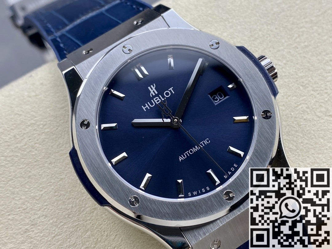 HB Factory Replica Hublot Classic Fusion 511.NX.7170.LR Blue Dial