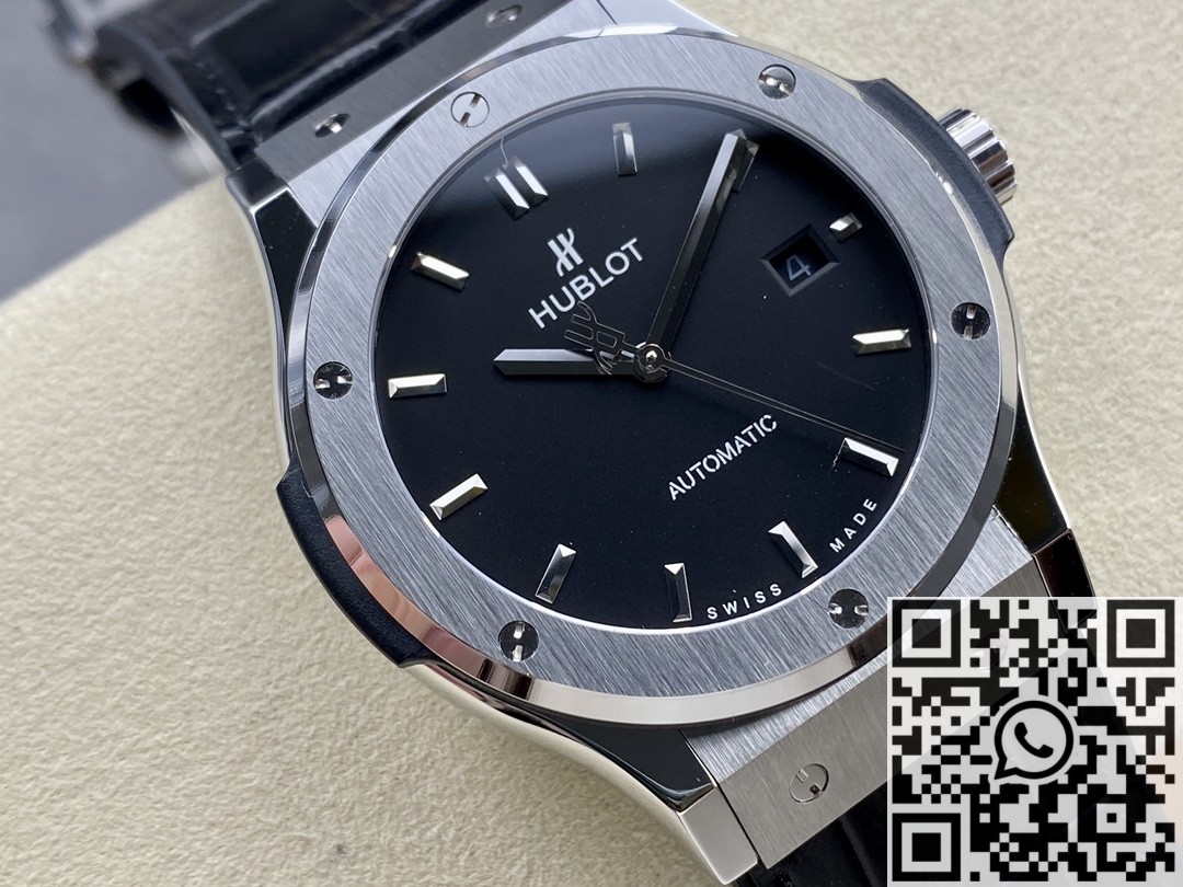 HB Factory Replica Hublot Classic Fusion 511.NX.1171.LR Black Dial