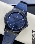 HB Factory Hublot Classic Fusion 511.CM.7170.LR Black Ceramic Blue Dial