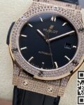 Hublot Watches Replicas - Classic Fusion Rose Gold Diamond