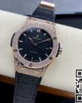 Hublot Watches Replicas - Classic Fusion Rose Gold Diamond