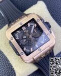 BBF Factory Replica Hublot Square Bang Unico 821.OX.0180.RX King Gold Case