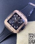 BBF Factory Replica Hublot Square Bang Unico 821.OX.0180.RX King Gold Case