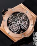 HB Factory Replica Hublot Big Bang 419 Rose Gold Black Ceramic