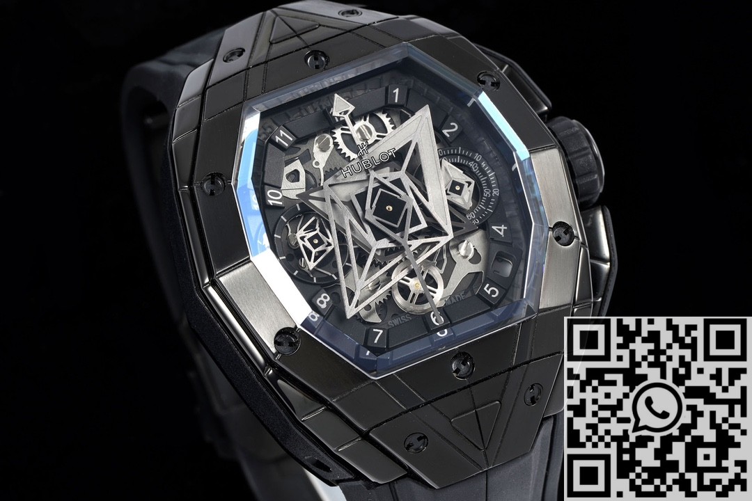 HB Factory Fake Hublot Big Bang Sang Blen III Black Model