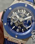 BBF Factory Fake Hublot Big Bang Unico 441.NL.5171.RX Blue Ceramic