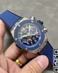 BBF Factory Fake Hublot Big Bang Unico 441.NL.5171.RX Blue Ceramic