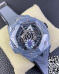 BBF Factory Replica Hublot Big Bang Bleu II 418.EX.5107.RX.MXM21 Ceramics