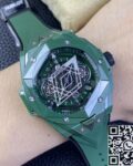 Hublot Replica Watches - Big Bang Sang Bleu IIGreen Ceramics