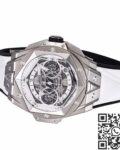 BBF Factory Replica Hublot Big Bang Sang Bleu II 418.NX.2001.RX.MXM20 White Dial