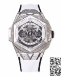 BBF Factory Replica Hublot Big Bang Sang Bleu II 418.NX.2001.RX.MXM20 White Dial