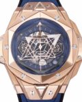 BBF Factory Replica Hublot Big Bang Sang Bleu II 418.OX.5108.RX.MXM20 18K King Gold Blue Dial