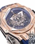 BBF Factory Replica Hublot Big Bang Sang Bleu II 418.OX.5108.RX.MXM20 18K King Gold Blue Dial