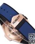 BBF Factory Replica Hublot Big Bang Sang Bleu II 418.OX.5108.RX.MXM20 18K King Gold Blue Dial