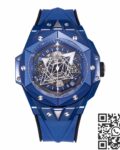 Hublot Watches Replicas Big Bang Sang Bleu II Blue Ceramics