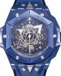 Hublot Watches Replicas Big Bang Sang Bleu II Blue Ceramics