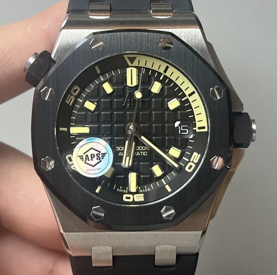 APS Factory Replica Audemars Piguet Royal Oak Offshore 15720CN.OO.A002CA.01 Black Dial