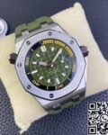 IP Factory Replica AP Royal Oak Offshore 15720ST.OO.A052CA.01 Army Green Dial